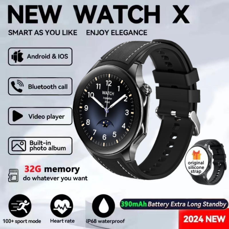 Elegante Smartwatch HD Watch X
