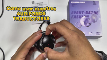 AUDIFONOS CON TRADUCTOR OWS T2